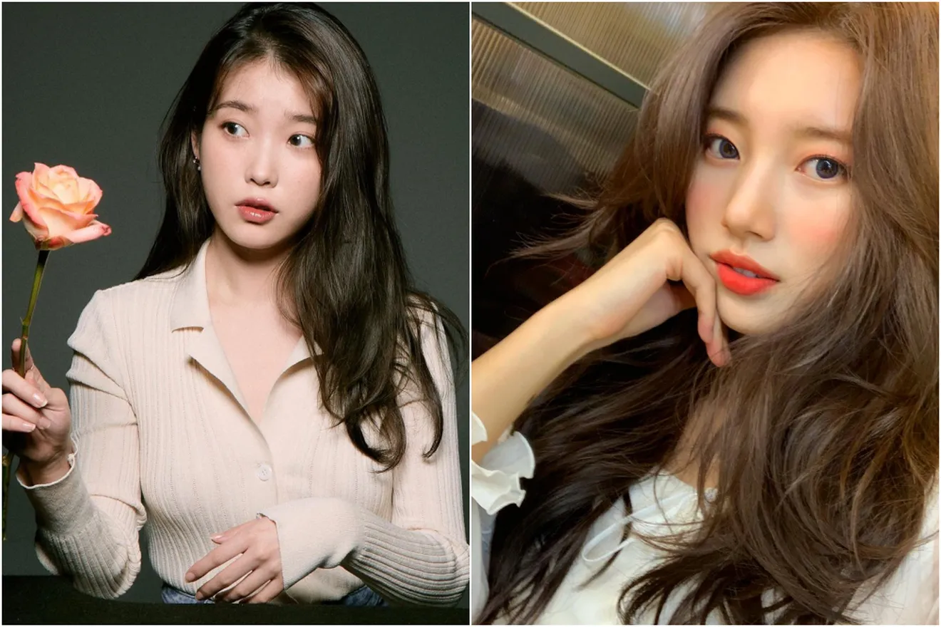 蓬鬆髮型 iu 秀智