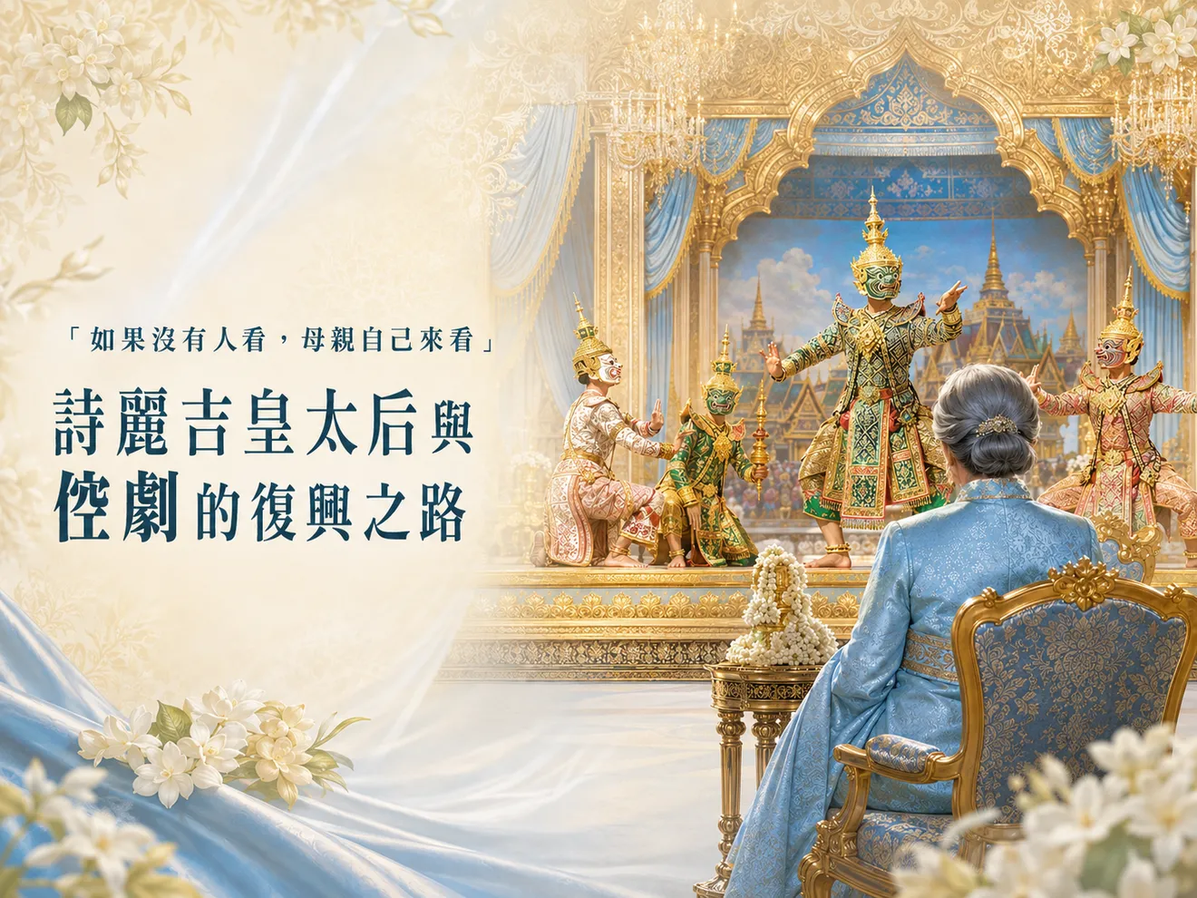 「如果沒有人看，母親自己來看」---詩麗吉皇太后與倥劇的復興之路