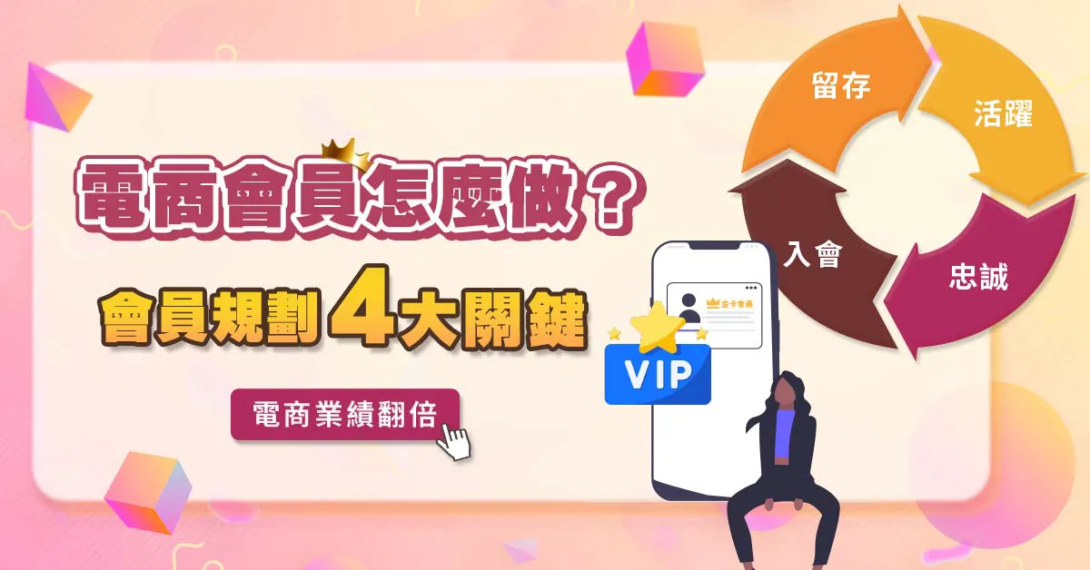 如何設計吸引人的會員制度？會員規劃4大關鍵，電商業績翻倍！